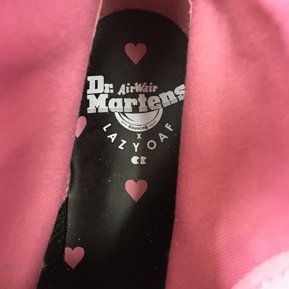New Dr. Martens Lazy AOF Pink Platform Boots Sz 6 - Picture 5 of 16